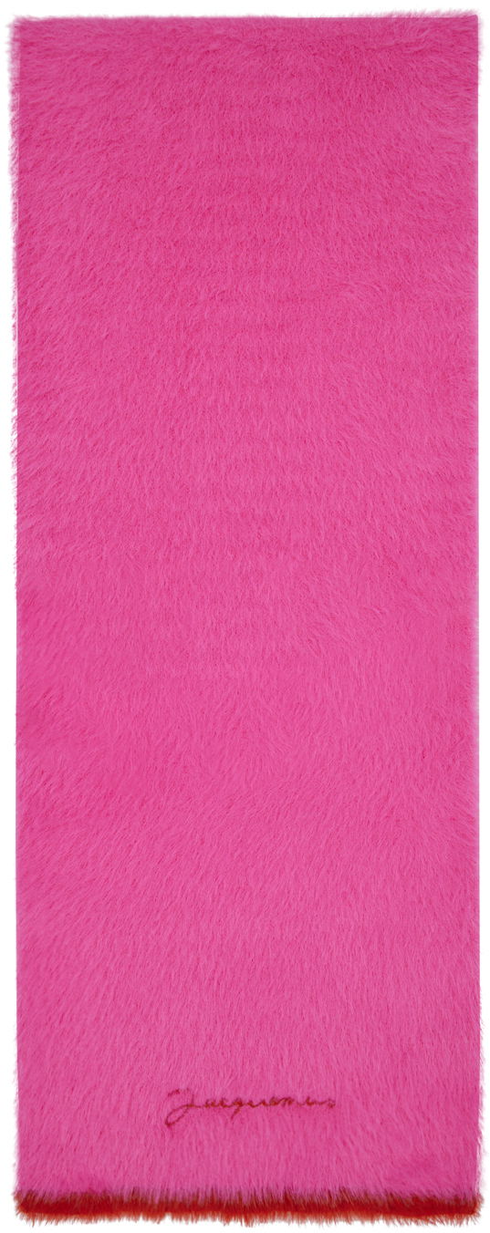 Šál Jacquemus 'L'écharpe Neve' Scarf Ružová | 22H226AC437-5080, 0