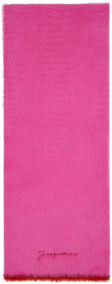 Šál Jacquemus 'L'écharpe Neve' Scarf Ružová | 22H226AC437-5080, 0