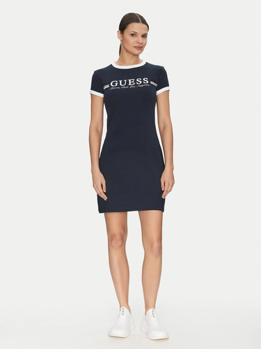 Šaty GUESS Guess Active Short Sleeve Dress Navy | V5GK02KCQX1-A71W, 3