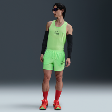 Tielko Nike 5" Stride Dri-FIT Running Shorts with Liner Zelené | IF0633-337, 2