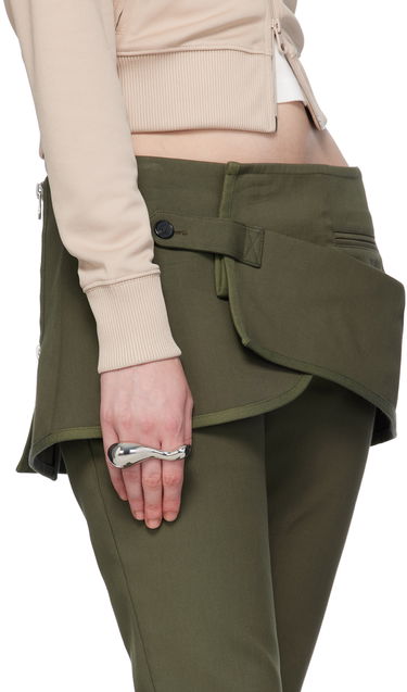 Prsteň Courrèges Courrèges 3-Finger Drop Ring Metalická | 224ABG021LA0001, 1