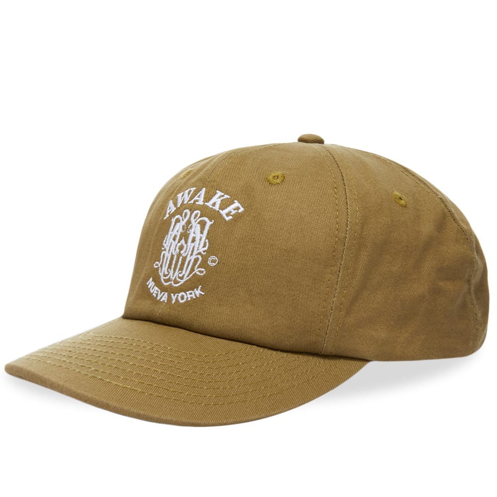 Šiltovka Awake NY Nueva York Crest 6 Panel Cap Hnedá | AWK-SP22-HA007-SD, 0