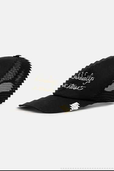Šiltovka visvim goodyear ii Trucker Cap with 'In Quality We Trust' Embroidery Čierna | 125103003009, 0