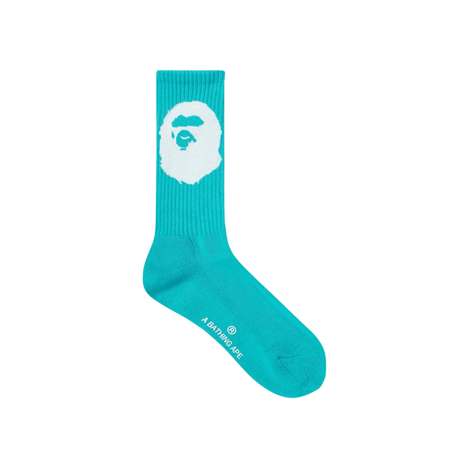Ponožky BAPE Big Ape Head Socks Zelené | 1G30 183 003 GREEN, 0