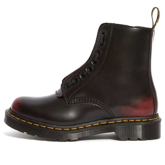 Tenisky a topánky Dr. Martens 1460 Pascal Front Zip Boots Vínová | 24330600