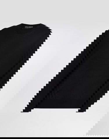 Sveter Dolce & Gabbana Dolce & Gabbana Cashmere Pullover Čierna | GXX02TJBW05B0665, 0