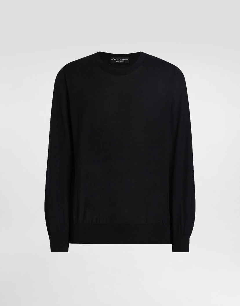 Sveter Dolce & Gabbana Dolce & Gabbana Cashmere Pullover Čierna | GXX02TJBW05B0665