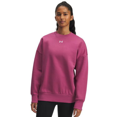 Mikina Under Armour Under Armour Rival Oversized Fleece Sweatshirt Ružová | 1386463-659, 0