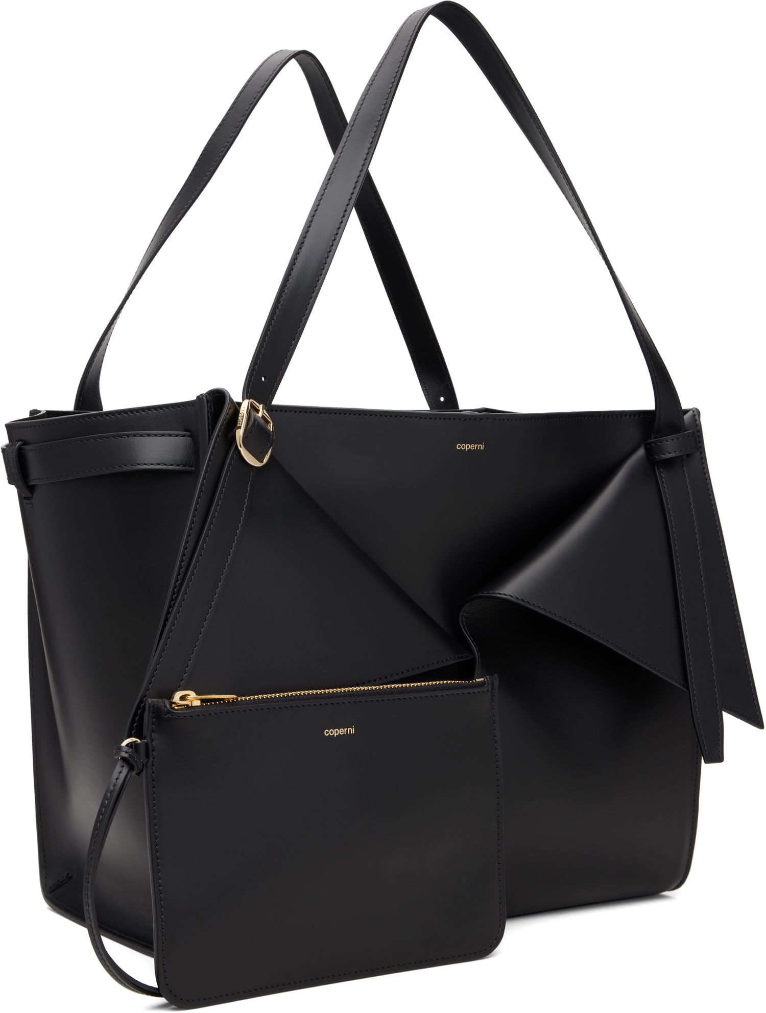 Tote bag Coperni Coperni Belt Cabas Tote Čierna | COPBA98F6004, 1