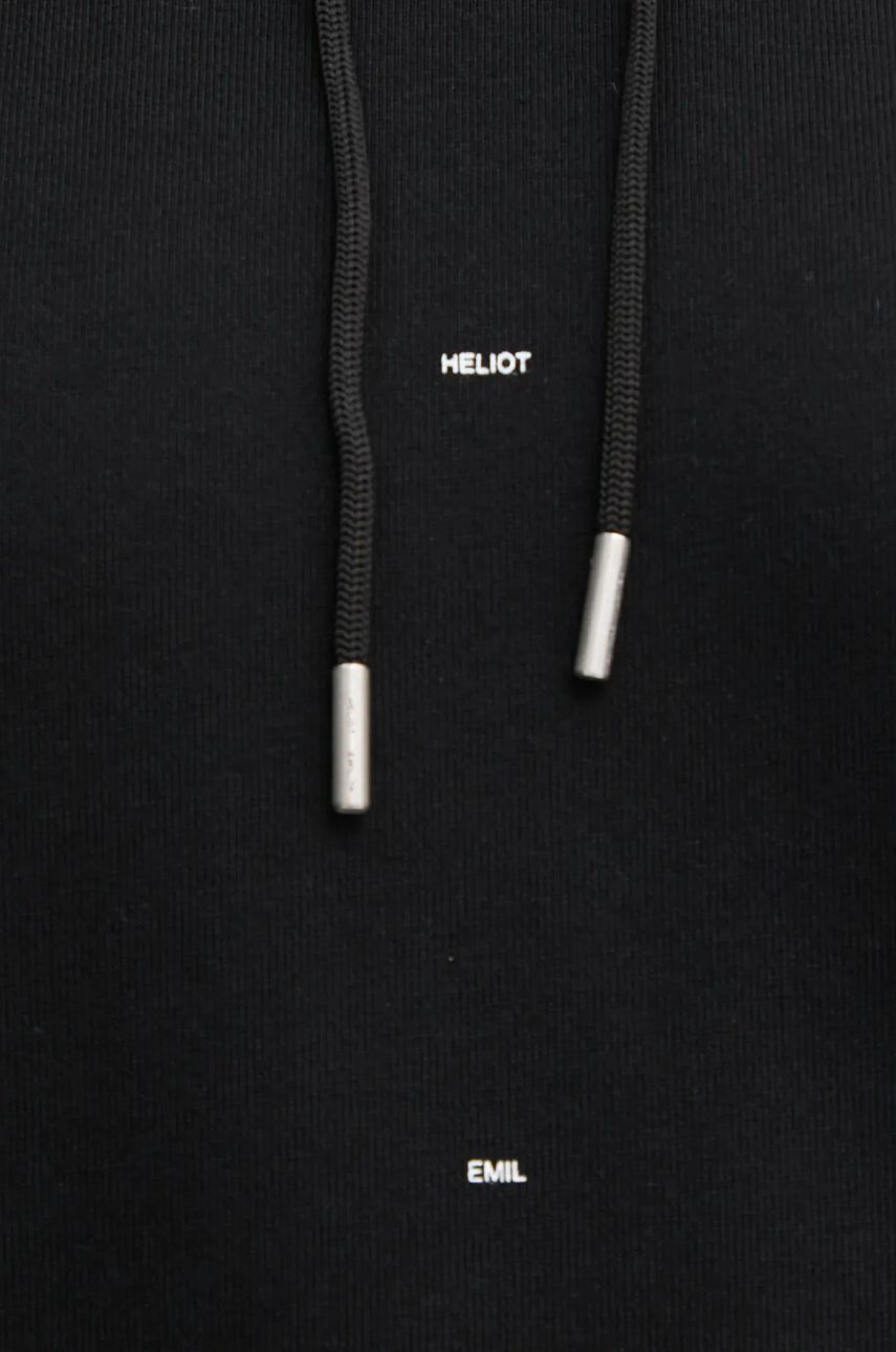 Black Printed Hoodie
