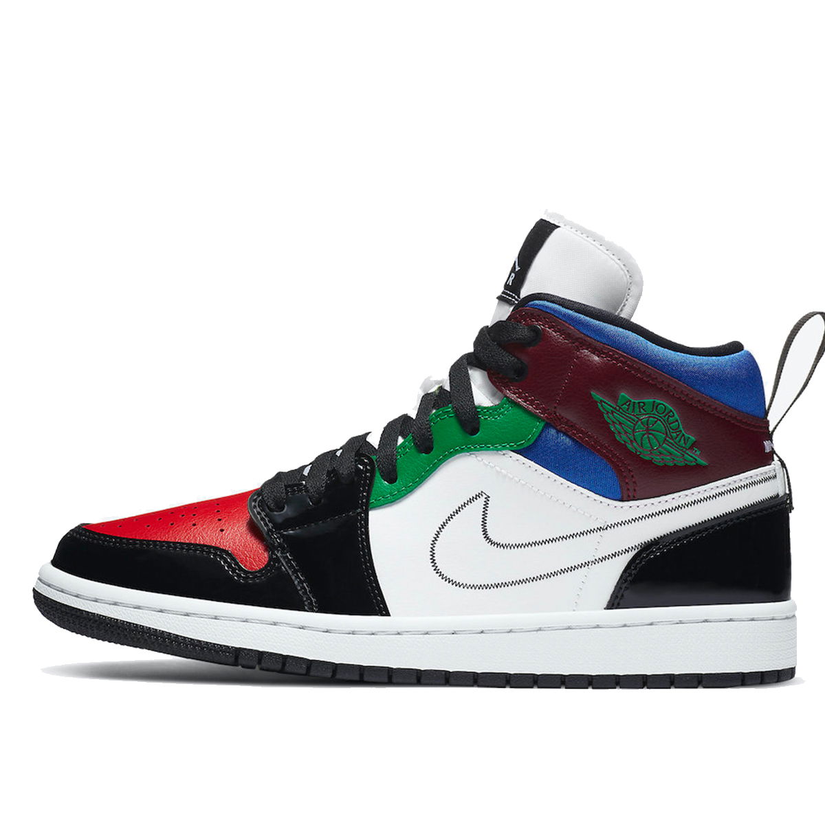 Air Jordan 1 Mid SE "Multi-Color" W