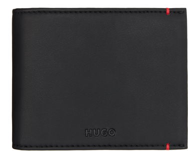 Peňaženka BOSS Hugo Faux-Leather Wallet Čierna | 50542032, 0
