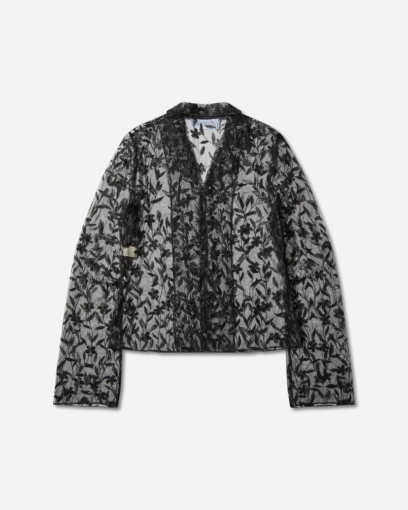 Košeľa OpéraSPORT Flora Lace Shirt Čierna | S45FW25  4