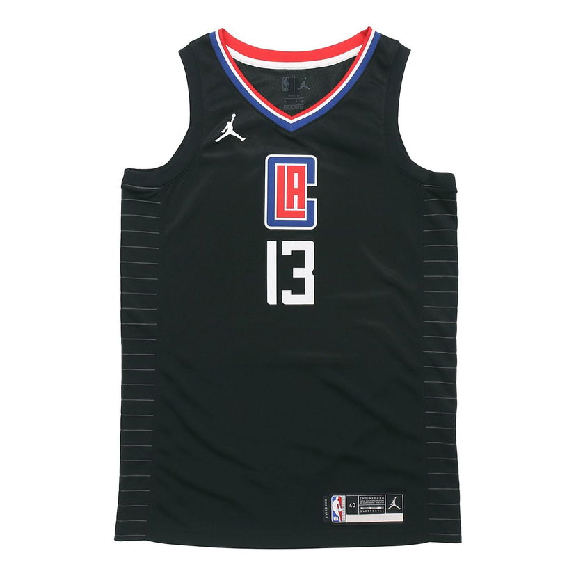 Dres Jordan Jordan NBA Fan Edition Los Angeles Clippers Jersey George #13 Čierna | CV9480-012