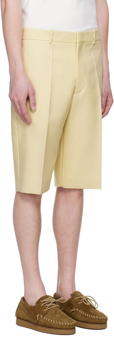 Šortky Jil Sander Jil Sander Wool Canvas Shorts Žltá | J21KA0256_J40005, 1