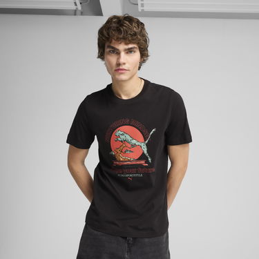 Tričko Puma Puma GRAPHICS Bonsai T-Shirt Čierna | 629634_01, 0