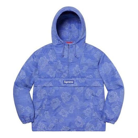 Vetrovka Supreme Floral Tapestry Anorak Modrá | SUP-SS21-690