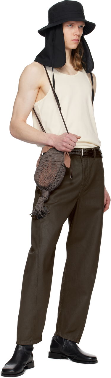 Opasok LEMAIRE LEMAIRE Braided Belt Hnedá | AC1211 LL0055, 2