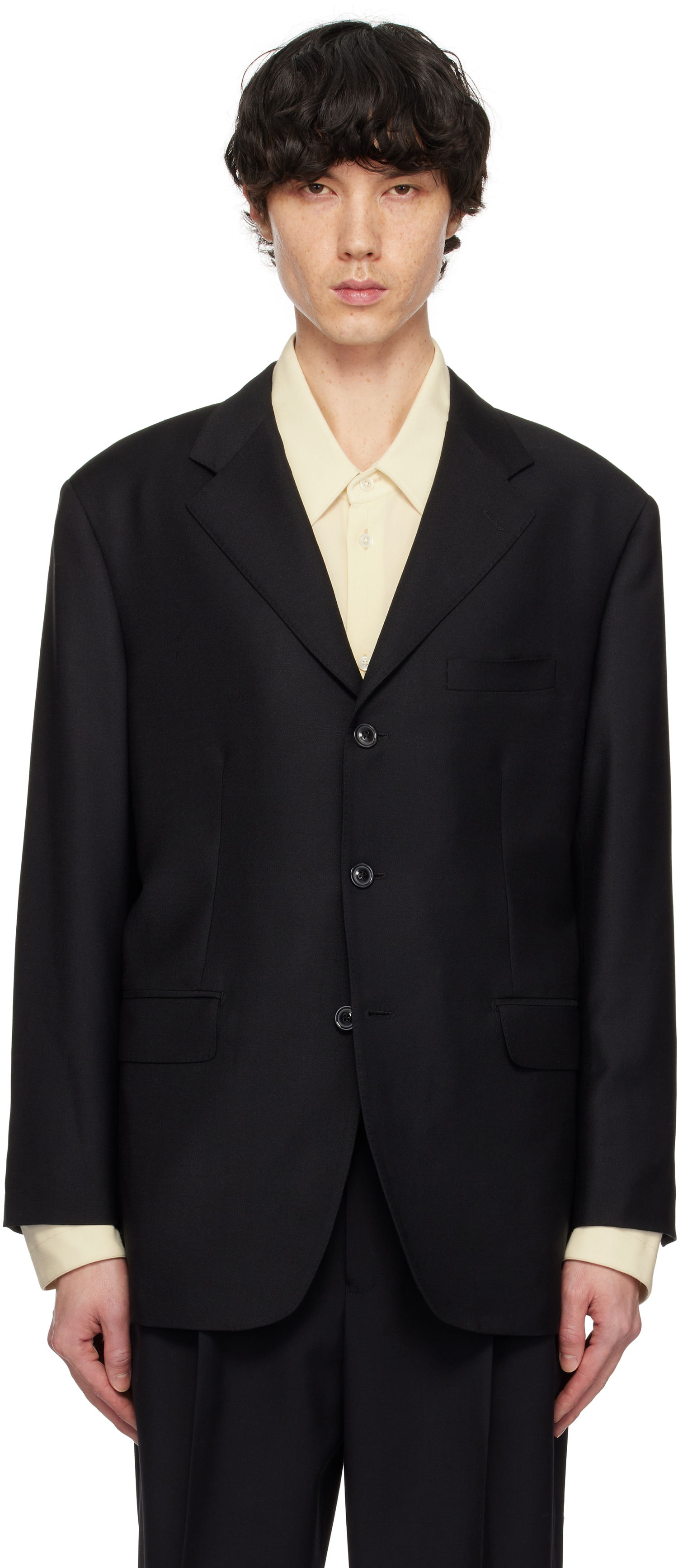 Bunda Maison Margiela Maison Margiela Mohair Blazer Čierna | S50BN0536 M35259, 0