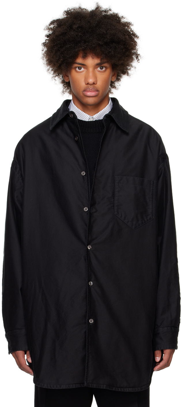 Košeľa Maison Margiela Padded Cotton Shirt Čierna | S50DT0046 M35217, 0