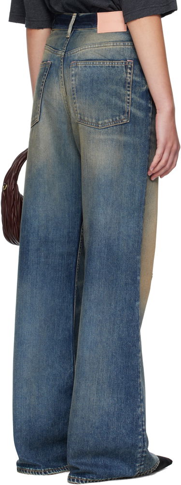 Džínsy Acne Studios Acne Studios Regular-Fit 2022F Jeans Modrá | A00543-, 2