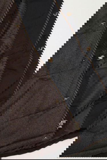 Prešívaná bunda Dickies BAKER Textured Winter Puffer Jacket Hnedá | DK0A4Z38, 4