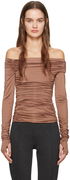 Ruched Long Sleeve Top