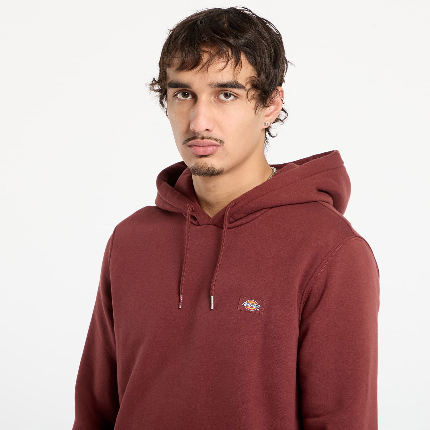 Mikina Dickies Oakport Hoodie Vínová | 0A4XCD-ANDORRA, 1