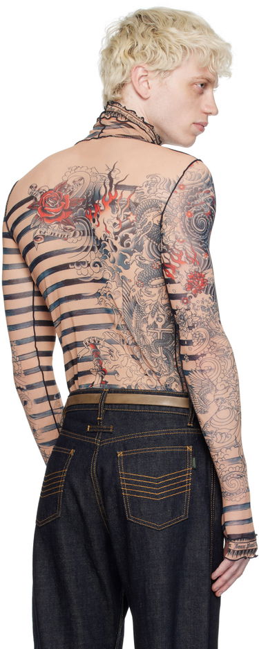 Tričko Jean Paul Gaultier Gaultier Printed Turtleneck Rôznofarebný | 23/15-U-TO121-T537-635030, 2