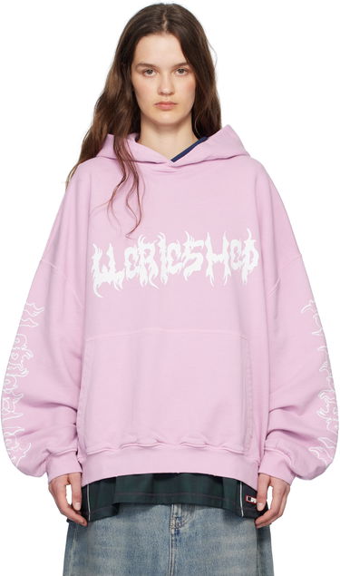 Mikina 032C 032c Faithless Oversized Hoodie Ružová | S25-URC-0631-850-W, 0