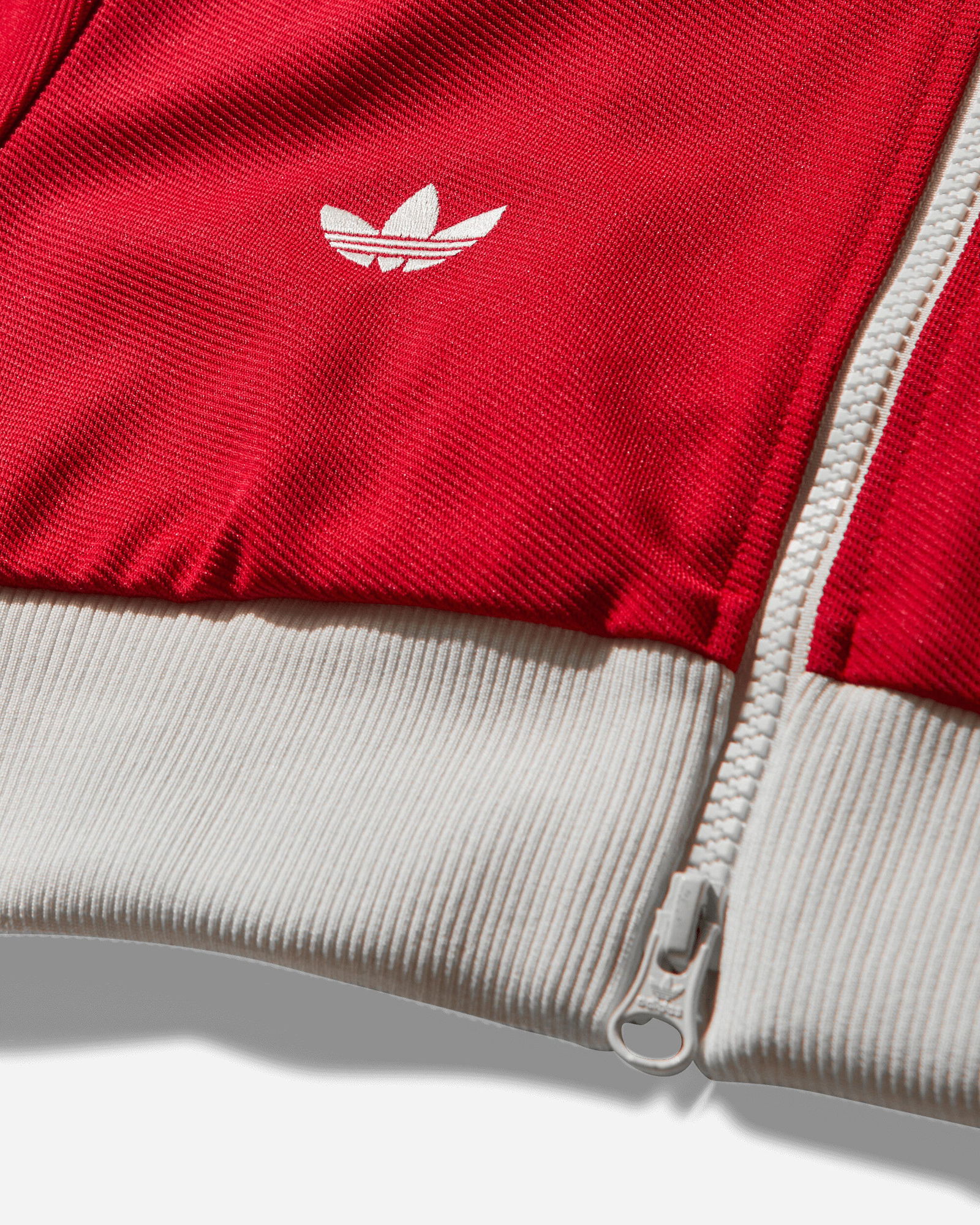 Scarlet Cropped Track Top