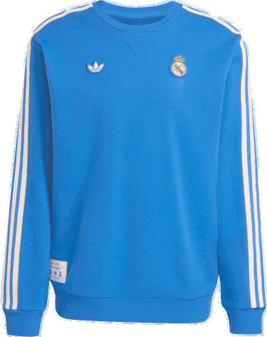 Mikina adidas Originals adidas Originals Real Madrid Icon Sweatshirt Modrá | jn3066, 0