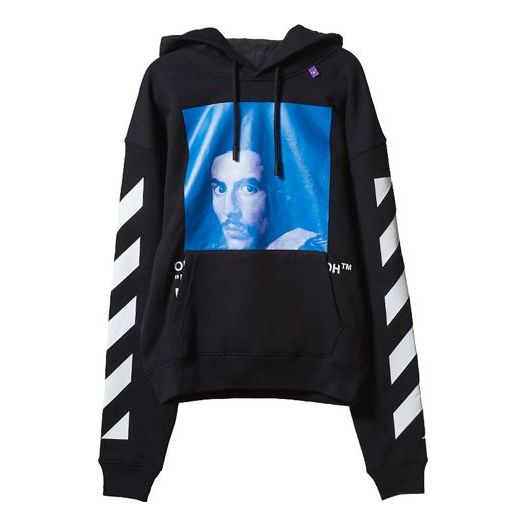 Mikina Off-White Character Print Hoodie Čierna | OMBB037F181920111030