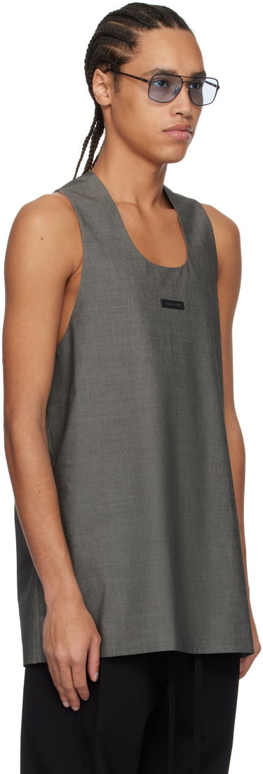 Tielko Fear of God Fear of God Oxford Tank Top Šedá | FGE250-503OXF, 1