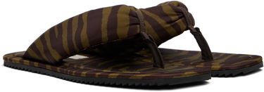 Oblečenie The Attico Attico Indie Flip-Flops Hnedá | 250WSH00797 PAA014PR, 3