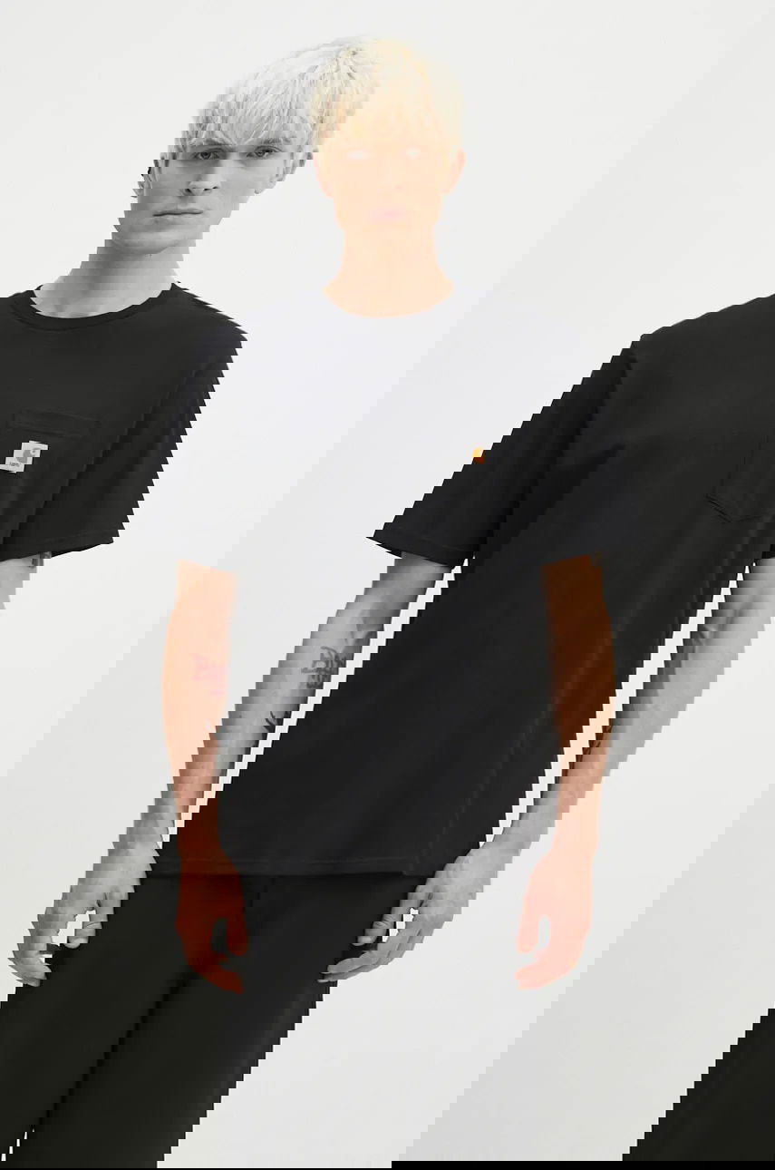 Tričko Carhartt WIP Pocket T-Shirt Čierna | I030434.BLACK, 0