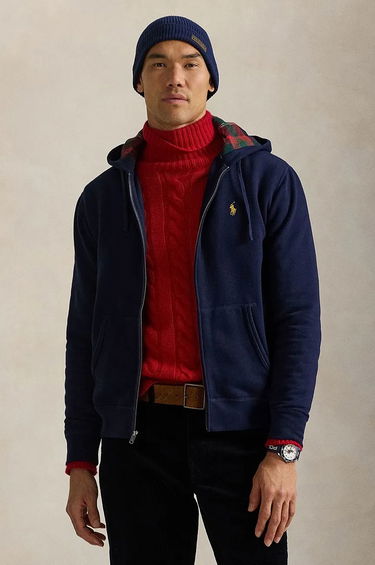 Mikina Polo by Ralph Lauren Navy Blue Hoodie With Hood Navy | 710952256, 0