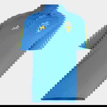 Polo tričko adidas Performance Sweden Tiro 23 Modrá | HD8984, 3