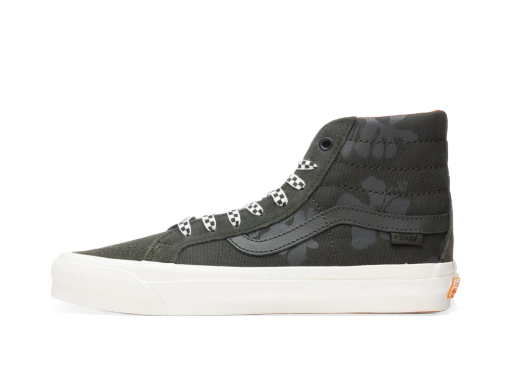 Skateboarding Vans OG SK8-Hi LX Porter-Yoshida and Co. Forest Night Čierna | VN0A4BVBWW6