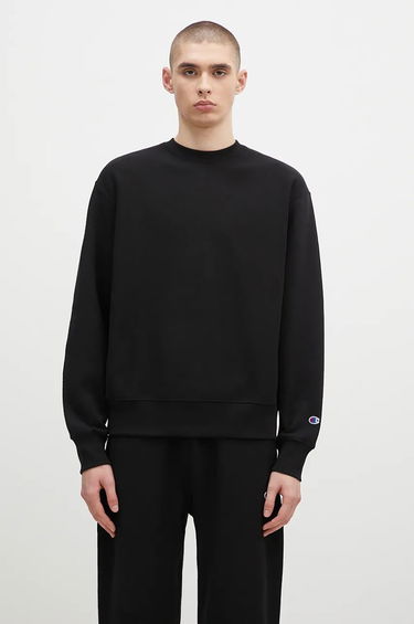Mikina Champion Crewneck Sweatshirt Čierna | 220707, 0