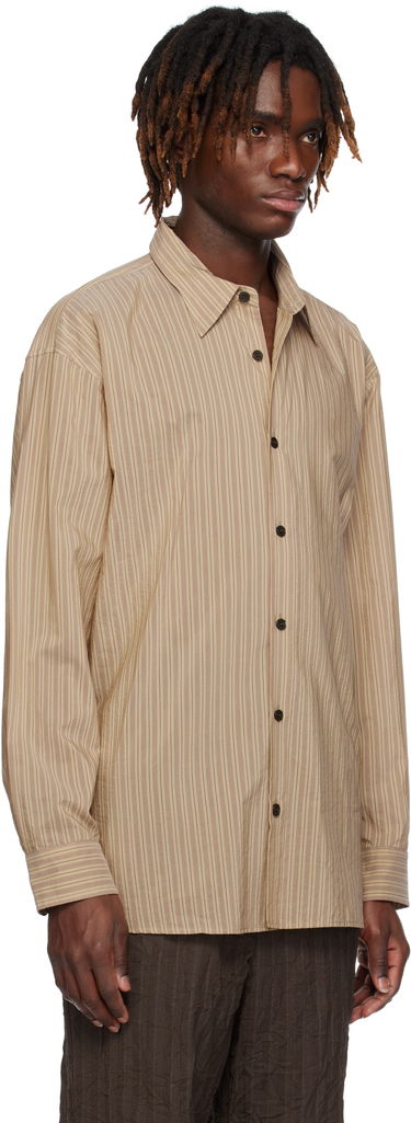 Košeľa Dries Van Noten Dries Van Noten Loose Cotton Shirt Béžová | 251-020732-1524, 1
