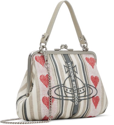 Kabelka Vivienne Westwood Vivienne Westwood Granny Frame Bag with Chain Béžová | 4B01000KW-W0148-, 1