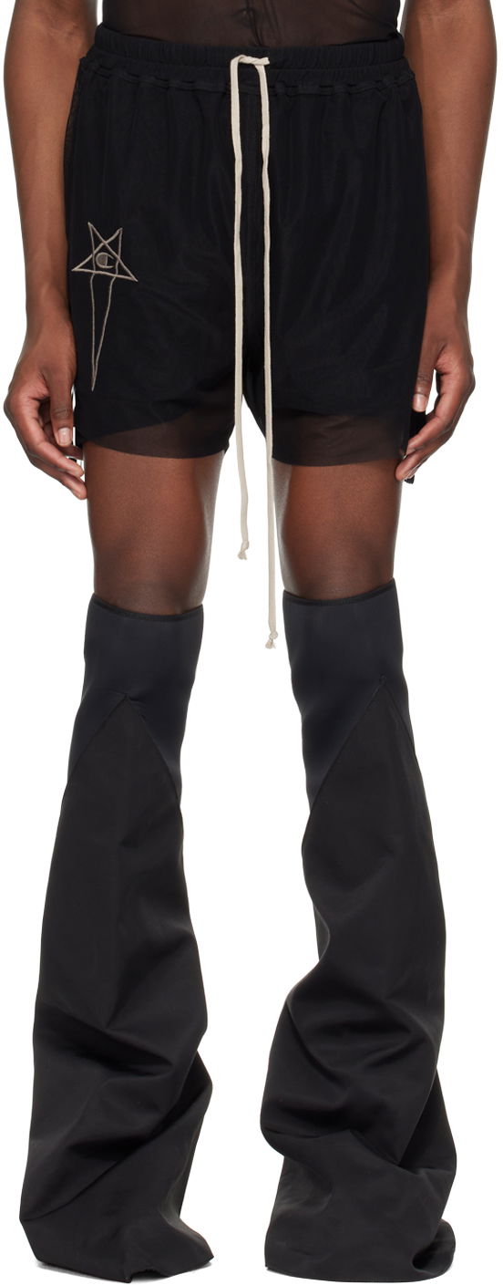 Šortky Rick Owens Dolphin Mesh Shorts Čierna | CM01D9237 CHMNET, 0