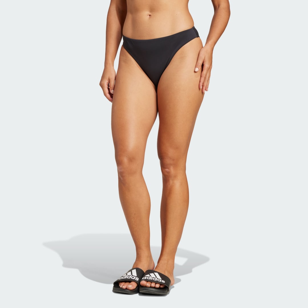 Plavky adidas Performance Iconisea Mid-Waist Čierna | IM7700, 1