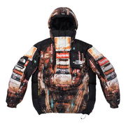 800-Fill Half Zip Hooded Pullover by  x 