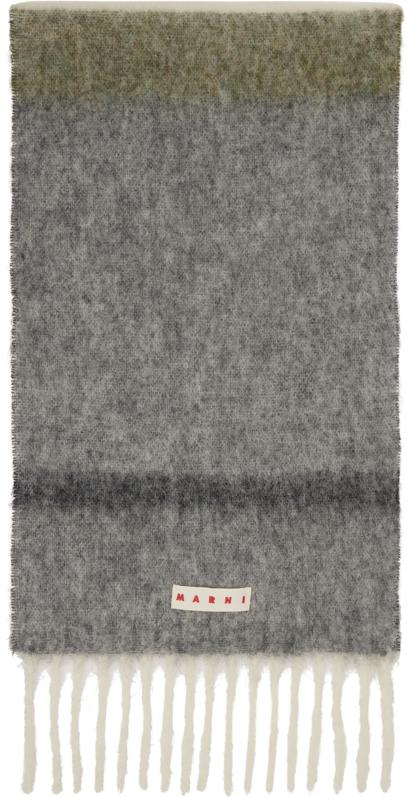 Šál Marni Alpaca Striped Fringe Scarf Rôznofarebný | SCMC0139Y0 UAW053