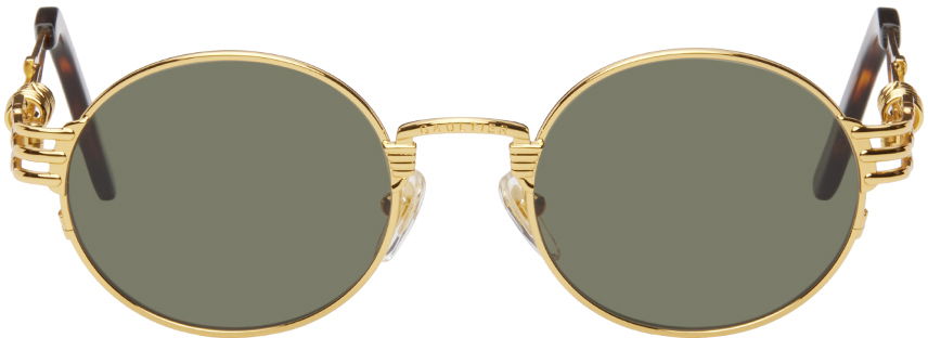 Slnečné okuliare Jean Paul Gaultier Round Sunglasses Metalická | 23/18-U-LU004-X024-92, 0