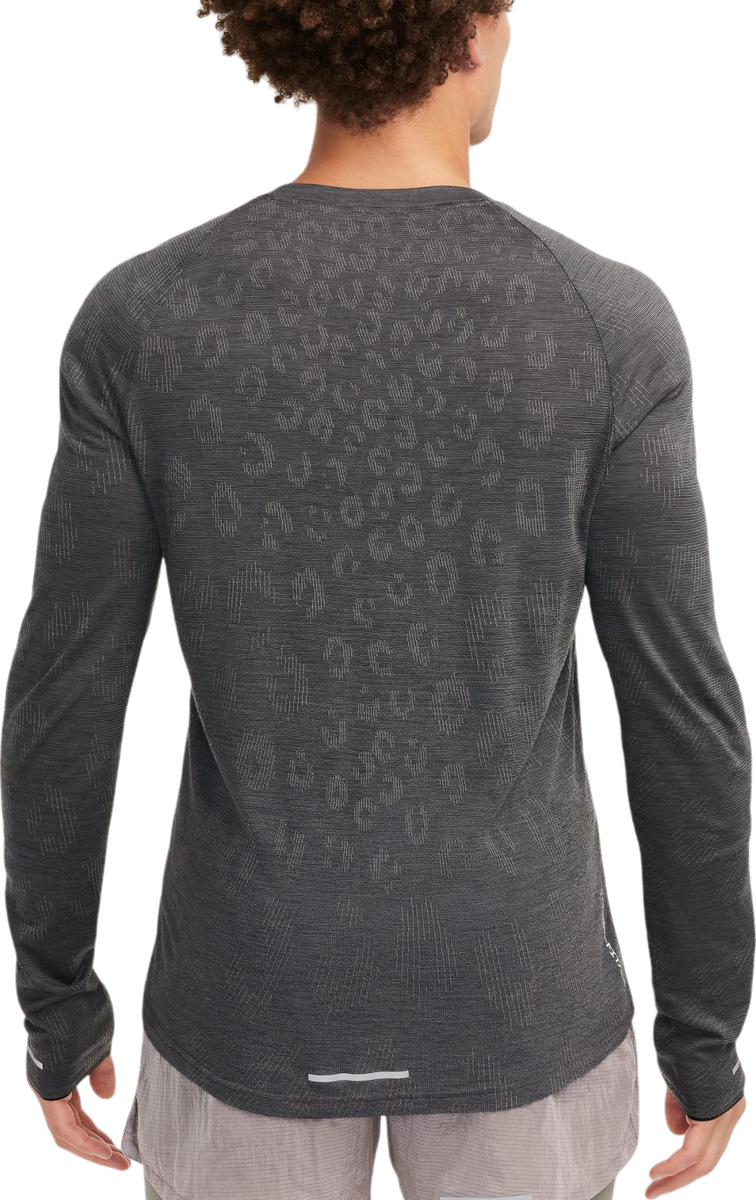 Tričko Nike Running Long Sleeve T-Shirt Šedá | fz1125-010, 1