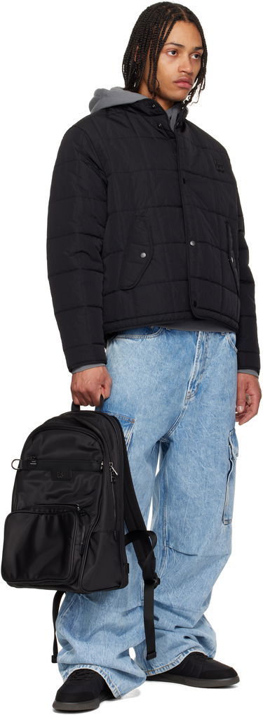 Batoh BOSS Hugo Logo Hardware Backpack Čierna | 50541915, 3