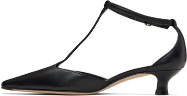 Starostlivosť o obuv Aeyde Aeyde Liz T-Bar Kitten Heels Čierna | A11-PU0596001001-225, 2